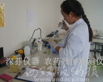 勐?？h加大蔬菜農(nóng)藥殘留檢測(cè)